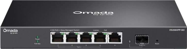 Omada Easy Managed switch z 5 portami 2,5G, PoE++ i SFP+ 10G