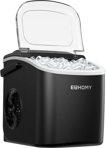 Euhomy IM001 kostkarka do lodu 1,2 l 12 kg czarna