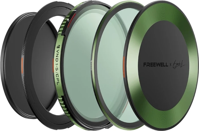 Zestaw zmiennych filtrów ND/CPL Freewell Brandon Li 86 mm