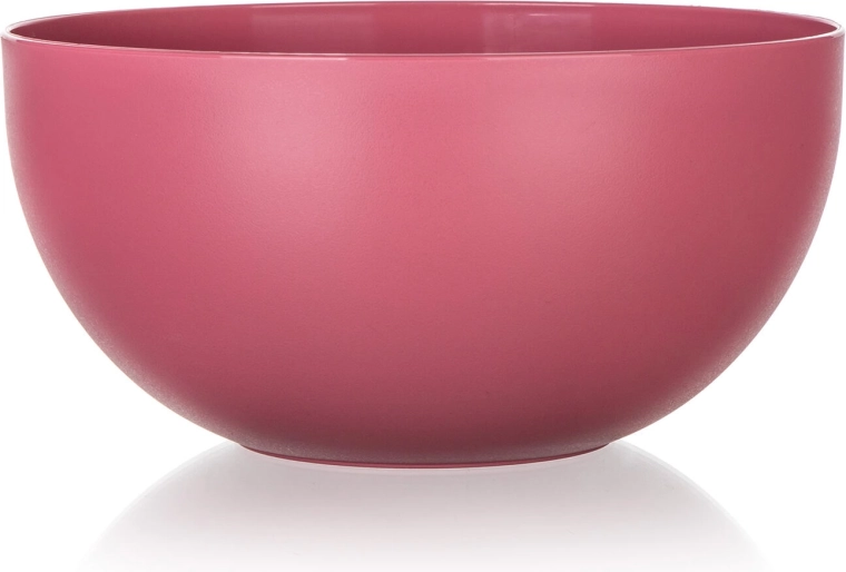 Miska CULINARIA 4 l, 24 cm, plastikowa, ciemnoróżowa