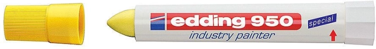 Przemysłowa pasta Edding 950 – żółty pastowy marker