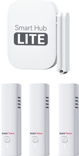 Wi‑Fi termohigrometr Baldrtherm HCS802ARF ze Smart Hub LITE