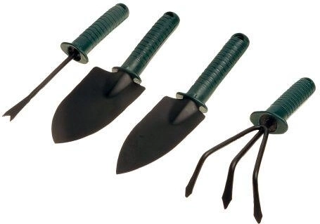 Zestaw narzędzi ogrodniczych 24 cm, 4-częściowy