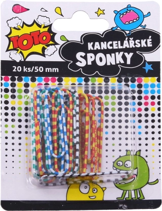 Paski spinacz biurowy 20 szt., 50 mm