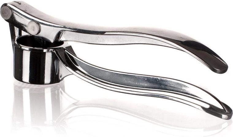 Praska do czosnku Culinaria 15,5 cm – metalowa z chromowaną powłoką