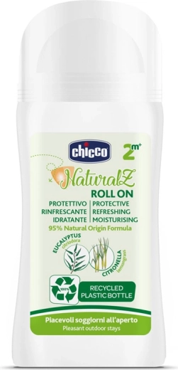 Chicco NaturalZ ochronny i odświeżający roll-on przeciw komarom 60 ml