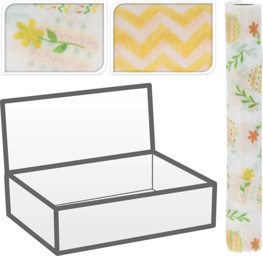 Tkanina dekoracyjna z motywem wielkanocnym 28 × 300 cm