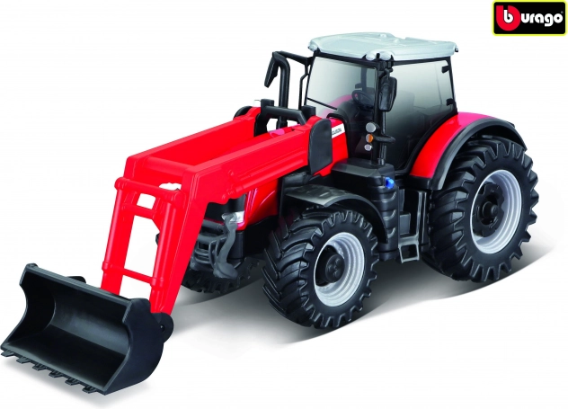 Metalowy model traktora Massey Ferguson od Bburago