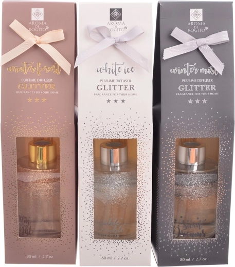 Świąteczny dyfuzor zapachowy z patyczkami 80 ml (3 warianty)