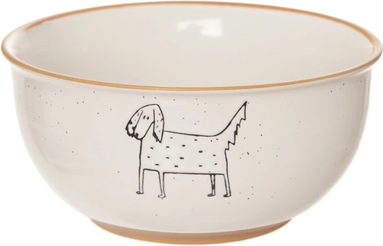 Ceramiczna miska dla psa Statek 13,5 cm
