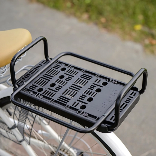 Fikago Flytta bike link – odłączany bagażnik rowerowy i wózkowe podwozie