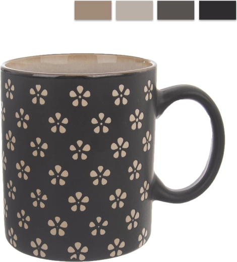 Ceramiczny kubek kwiat 0,35 l (mix)