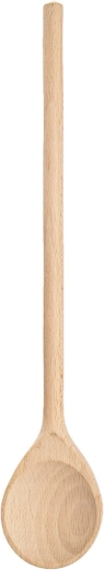 Drewniana okrągła łyżka kuchenna 30 cm