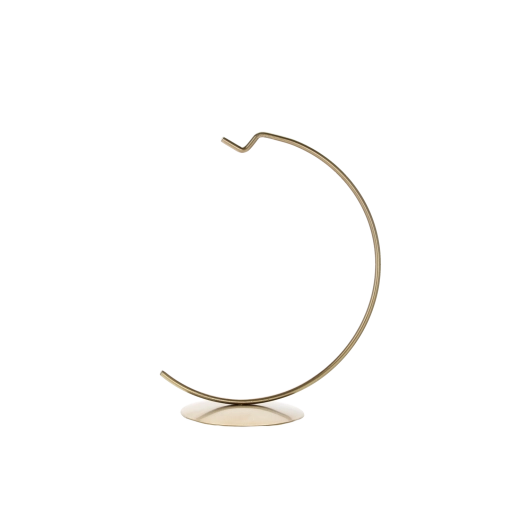 Stojak na bombkę 12 cm – biały, metalowy