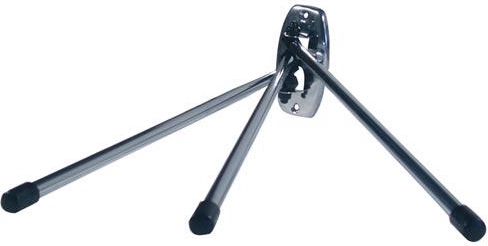 Trójramienny wieszak na ręczniki, chrom