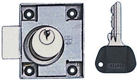 Meblowy zamek cylindryczny 118/50, prawy/lewy