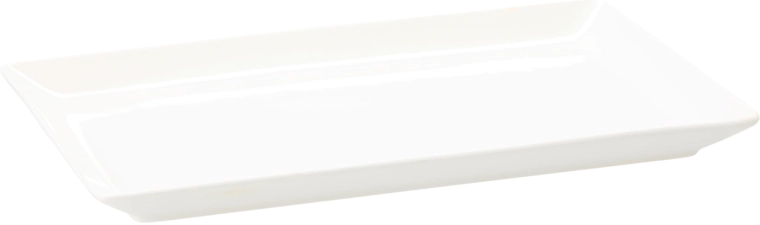 Porcelanowa owalna taca do serwowania 35,5 × 25 cm