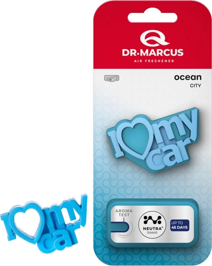 Dr. Marcus City I Love My Car Ocean odświeżacz powietrza do auta
