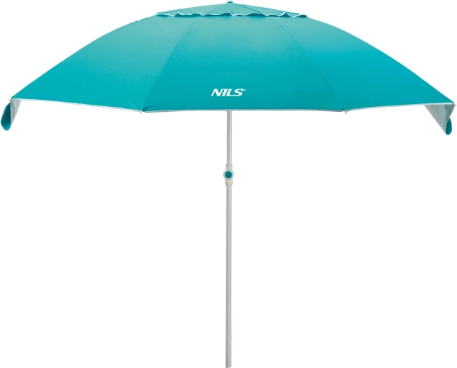 Plażowy parasol i parawan NILS Camp 190 cm turkusowy