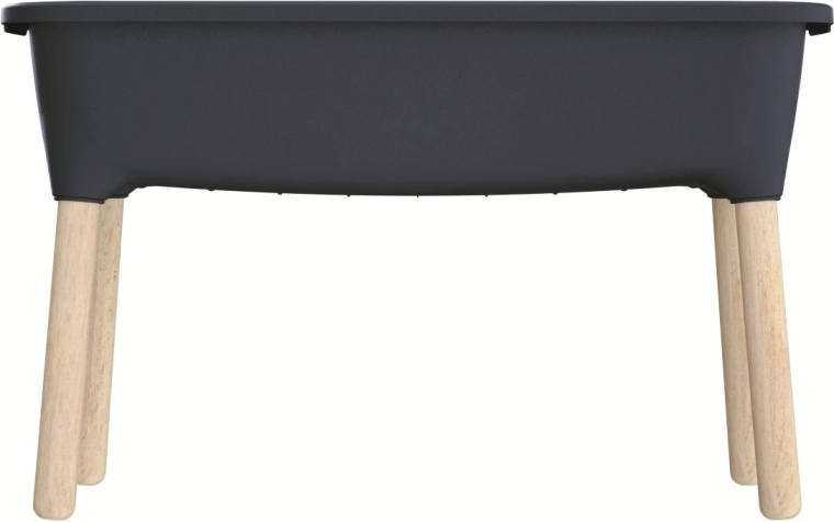 Skrzynia do sadzenia RESPANA PLANTER WOOD HIGH 78 cm, antracyt