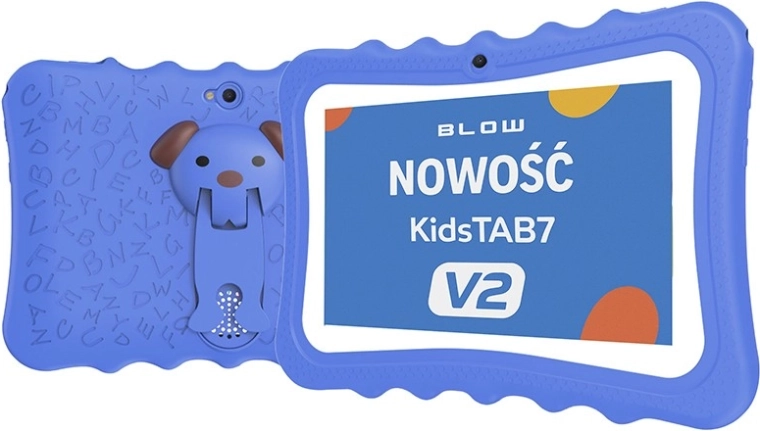 KidsTAB7 v2 tablet dziecięcy 4/32 GB z niebieskim etui i aparatem 2 Mpx