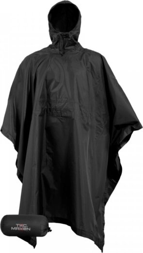 Pentagon Thunder poncho ripstop czarne rozmiar uniwersalny