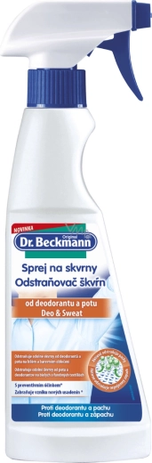 Odplamiacz do śladów po dezodorancie i pocie 250 ml DR. BECKMANN