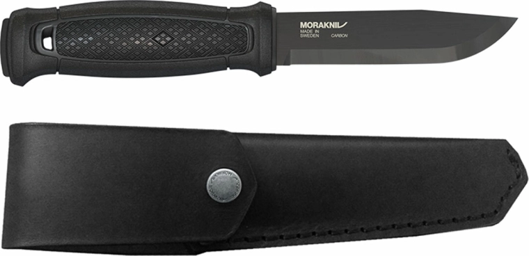 Morakniv Garberg Black Carbon nóż outdoorowy 10,9 cm z skórzanym etui