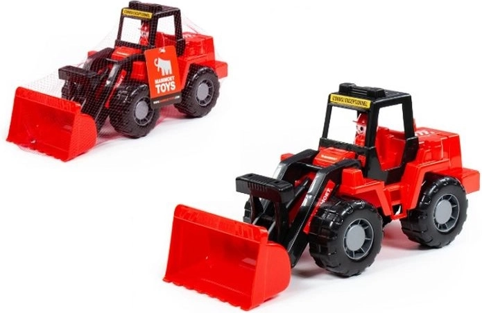 Mammoet Technik dziecięcy traktor–ładowarka w siatce