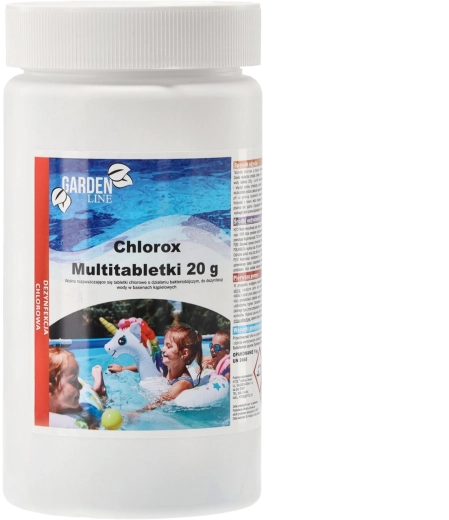 Chlorowe multitablitki CHLOROX 20 g, 1 kg