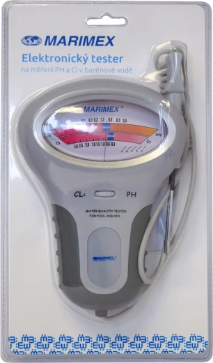 Elektroniczny tester pH i wolnego chloru do basenu