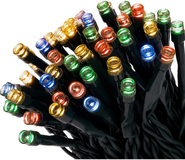 Świąteczny łańcuch LED RETLUX 300 LED, wielokolorowy