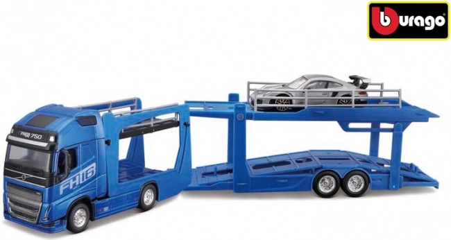 Wielofunkcyjny transporter STR FIRE 1:43 z Volvo FH16 i Porsche 911 GT2 RS