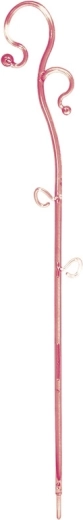 Podpora do storczyków Decor III różowa transparentna 39 cm