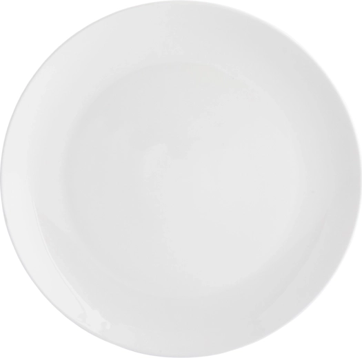 Płytki talerz Bella 26 cm z kremowej porcelany