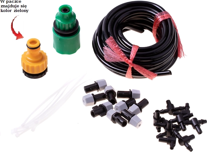 Zestaw do nawadniania roślin z kurtyną wodną - 30 m 30 dysz