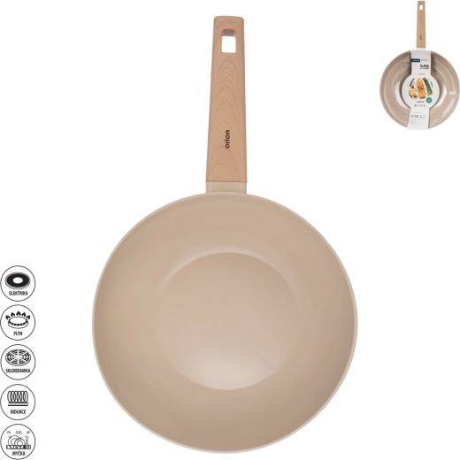 Patelnia wok Ecrina 30 cm