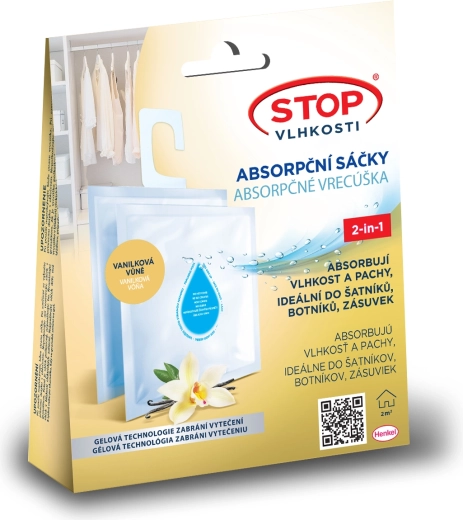 Ceresit Stop wilgoci – saszetki absorbujące o zapachu wanilii 2×50 g