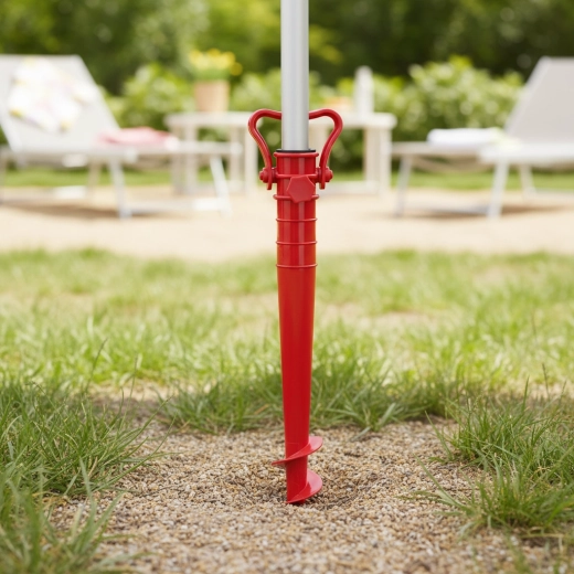 Wkręcany stojak do parasola 38 cm, mix kolorów