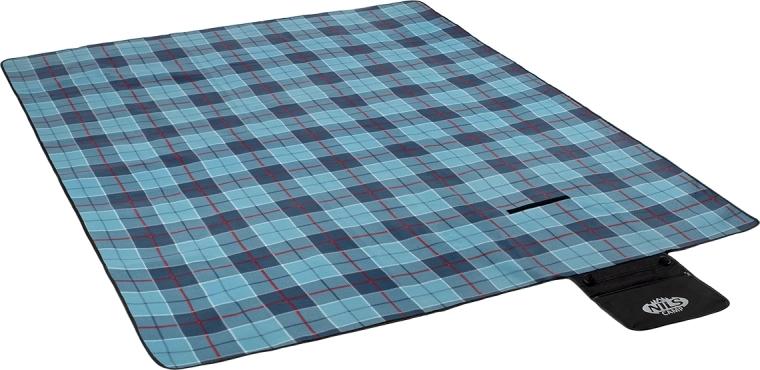 Koc piknikowy NILS Camp 200 × 250 cm z aluminiową dolną warstwą