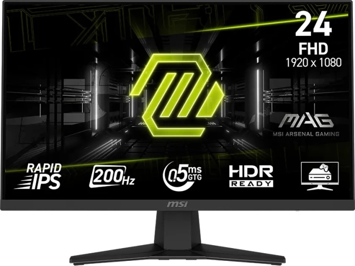 Monitor gamingowy MSI 24" MAG 244F Rapid IPS 200 Hz
