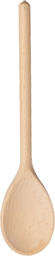Drewniana owalna łyżka kuchenna 25 cm