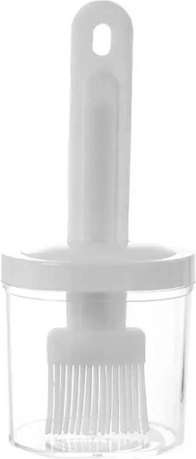 Silikonowy pędzel kuchenny z buteleczką