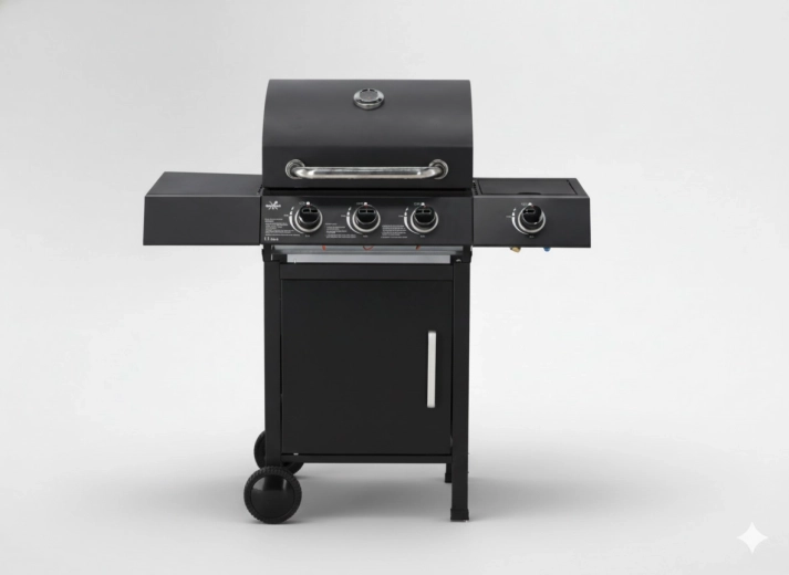 Grill gazowy 3+1 z reduktorem 10,3 kW