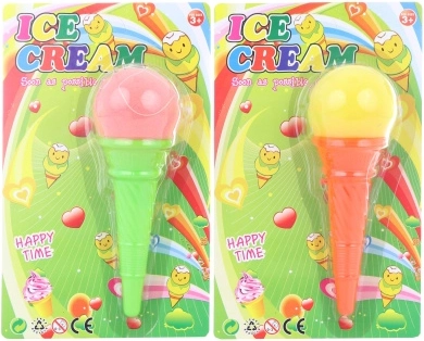 Wyrzutnia lodów – piankowa piłeczka na sznurku