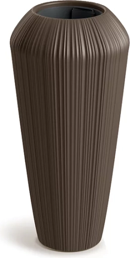 Doniczka OROHA 39,5 cm w kolorze orzech laskowy – 1 sztuka