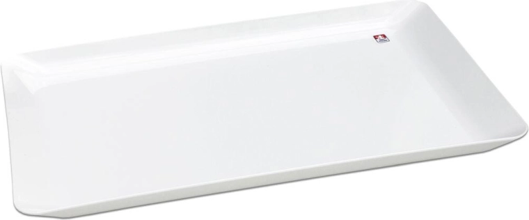 Plastowa taca do serwowania 38 × 24 cm – mix kolorów