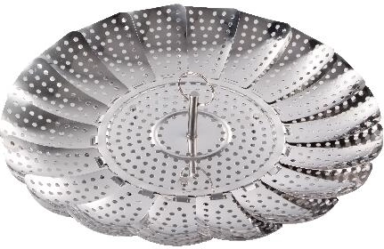 Składany parowar ze stali nierdzewnej 28 cm