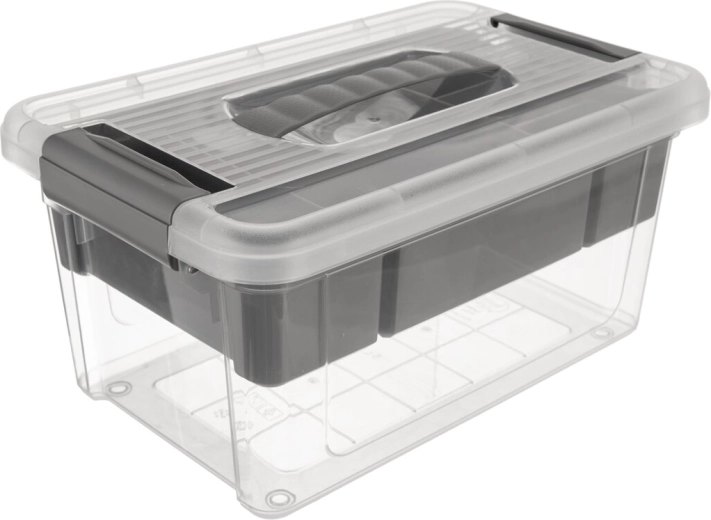 Box Stormax multi prostokątny 5 l z szarą wkładką