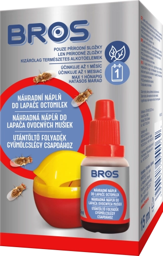 Bros wkład wymienny do pułapki na muszki owocowe 15 ml